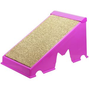 Arranhador Gato Rampa Plástica Furacão Pet Rosa