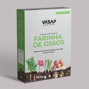 Fertilizante Vasap Farinha De Ossos 800G