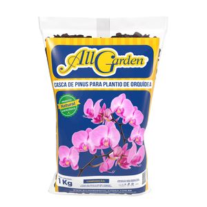 Casca De Pinus All Garden Orquídea 1Kg