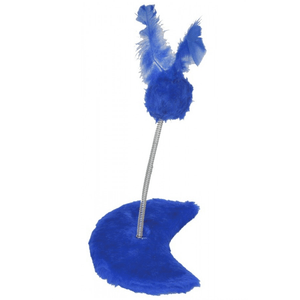 Arranhador para Gatos em Forma de Lua - Azul