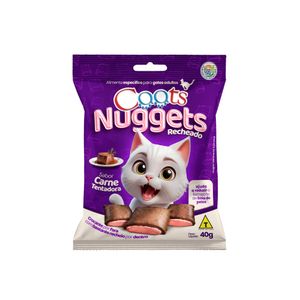 Nuggets Caats Carne 40G