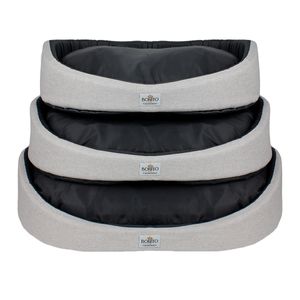 Cama Europa Baixa Clean Bonito Pra Cachorro Grafite G