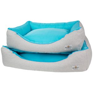 Cama Linho Clean Bonito Pra Cachorro Azul M