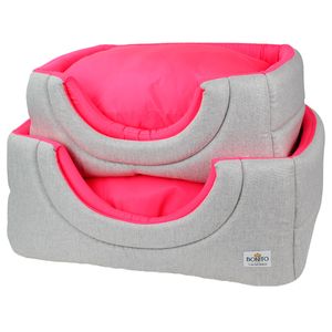 Toca Clean Bonito Pra Cachorro Rosa Fluor G