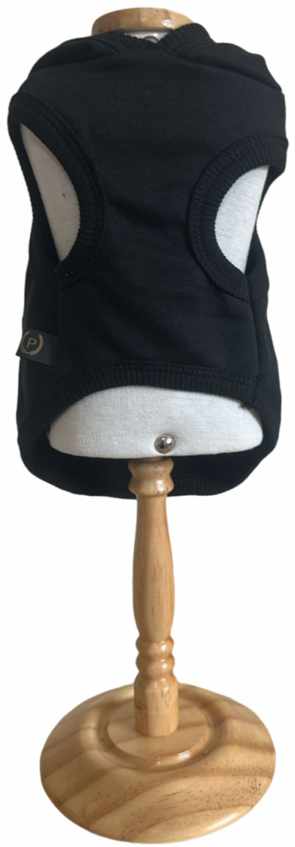 MOLETOM COM CAPUZ PRETO